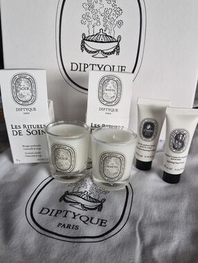 NWT Diptyque Morning to Night Sample Set